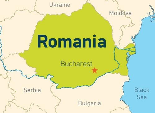 bucuresti pe o hartă