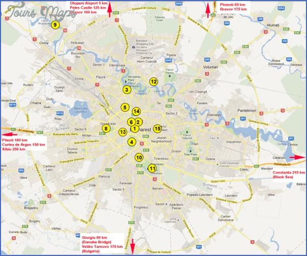 Harta bucuresti 
