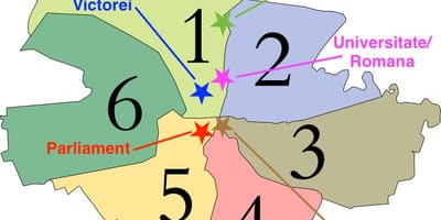 Harta sectoare bucuresti 