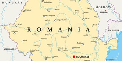 De Capital din românia hartă